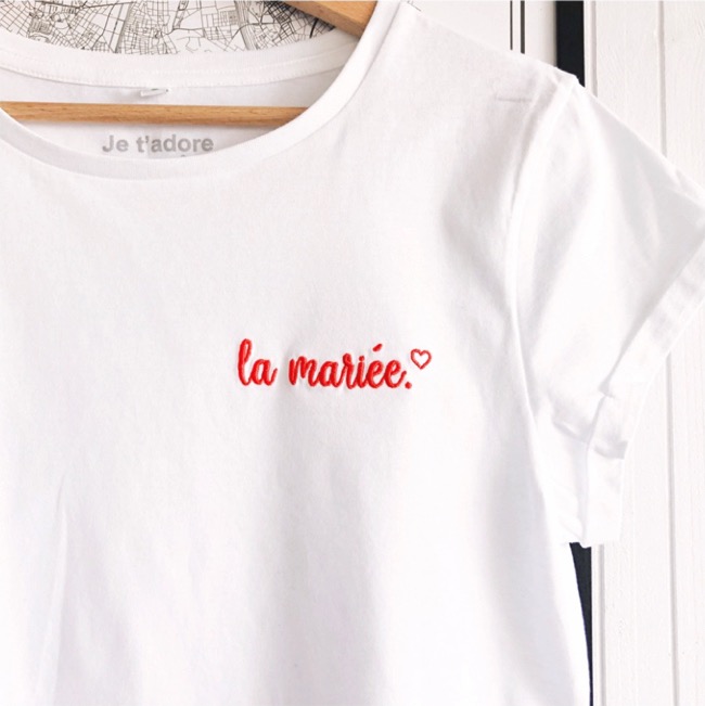 tshirt-la-mariée