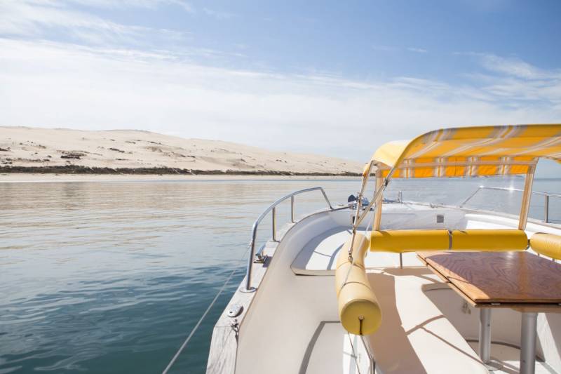 meilleures activités evjf arcachon - croisière en bateau à Arcachon