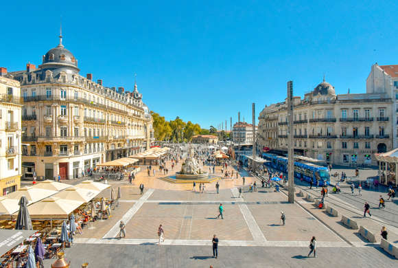 Place-de-la-comédie à montpellier