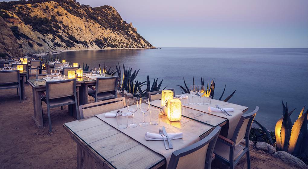 restaurant evjf à ibiza plage